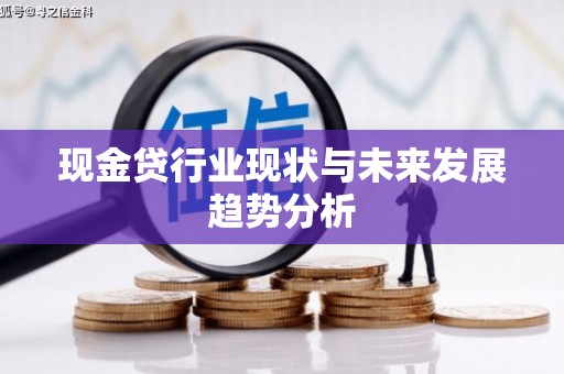 都昌现金贷行业现状与未来发展趋势分析