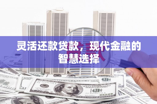 都昌灵活还款贷款，现代金融的智慧选择