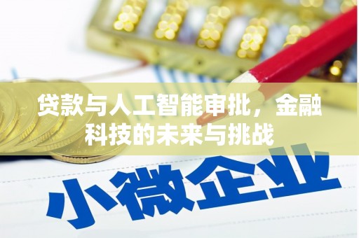 都昌贷款与人工智能审批，金融科技的未来与挑战