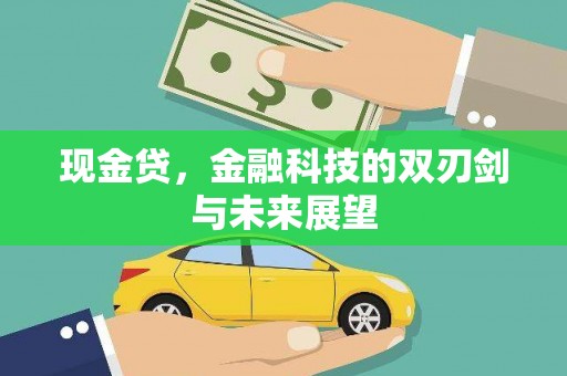 都昌现金贷，金融科技的双刃剑与未来展望