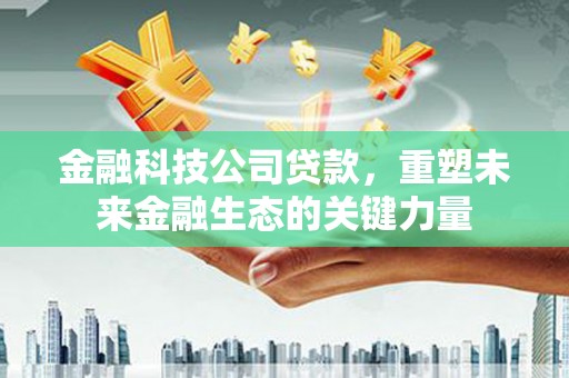 都昌金融科技公司贷款，重塑未来金融生态的关键力量