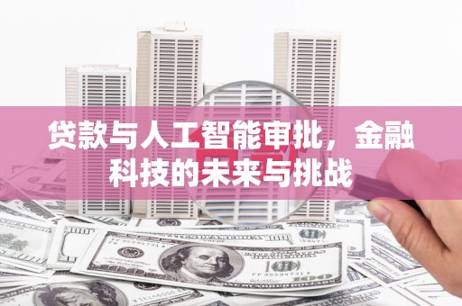 都昌贷款与人工智能审批，金融科技的未来与挑战