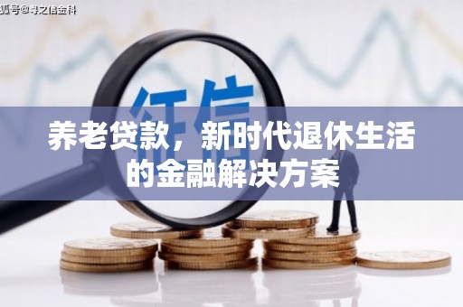 都昌养老贷款，新时代退休生活的金融解决方案