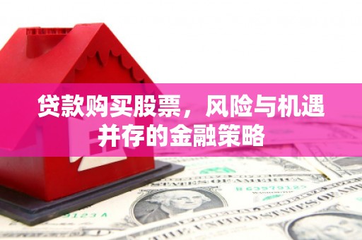都昌贷款购买股票，风险与机遇并存的金融策略